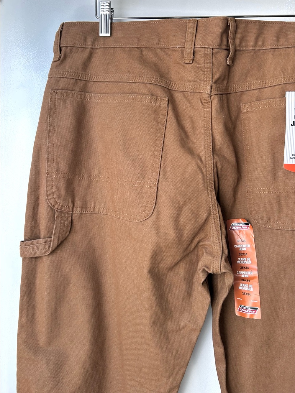 Nwt Dickies Carpenter Jean Brown